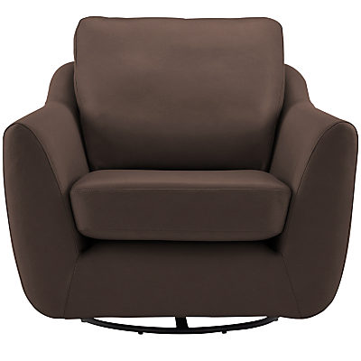 G Plan Vintage The Sixty Seven Leather Swivel Chair Capri Leather Chocolate G Plan Vintage The Sixty Seven Leather Swivel Chair Capri Leather Chocolate